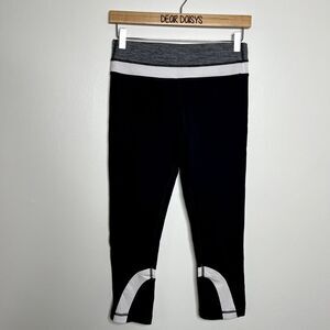 Lululemon Run Inspire Crop Black Yoga Leggings